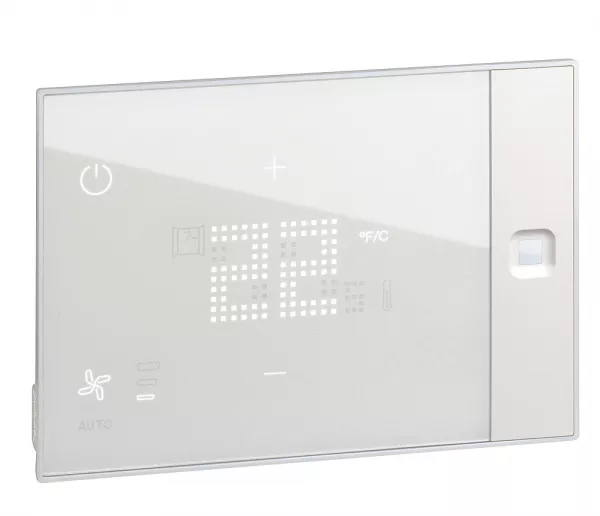 legrand-thermostat tactile ux one 230v chauffage et climatisation h�tel encastr� - blanc (048902)