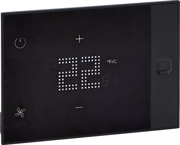 legrand-thermostat tactile ux one 230v chauffage et climatisation h�tel encastr� - noir (048900)