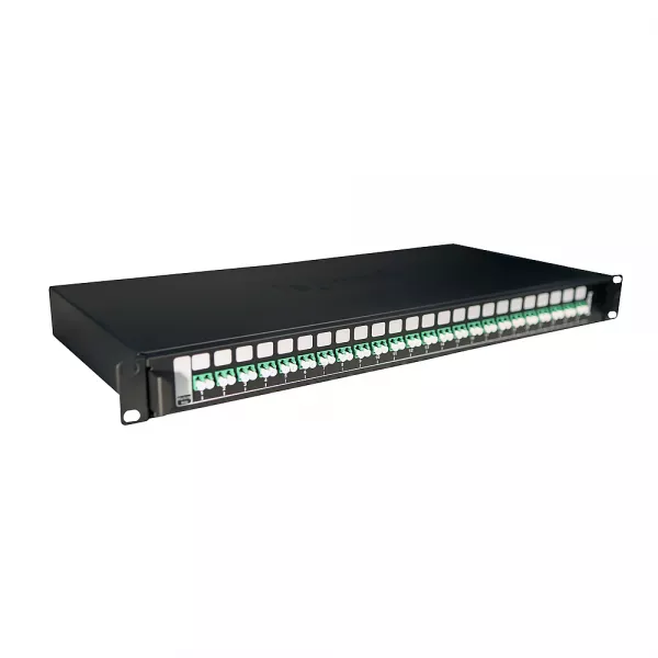legrand-tiroir optique coulissant 19pouces lcs� + 24 connecteurs lc apc duplex monomode (032167)