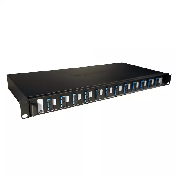legrand-tiroir optique coulissant 19pouces lcs� avec 12 connecteurs sc duplex monomode (032164)