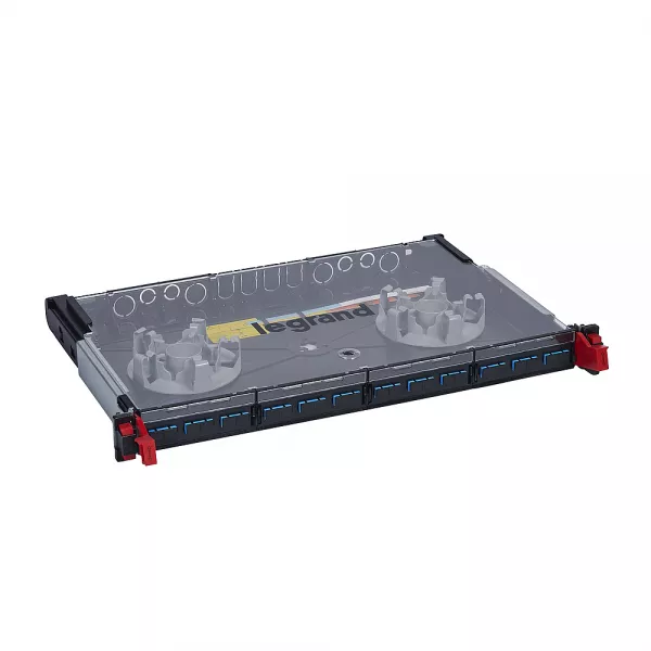 legrand-tiroir optique modulaire coulissant 19pouces lcs� +12 connect sc duplex monomode (032106)