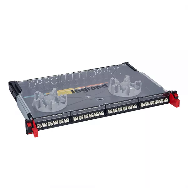 legrand-tiroir optique modulaire coulissant 19pouces lcs�+24 connect lc duplex multimode (032104)