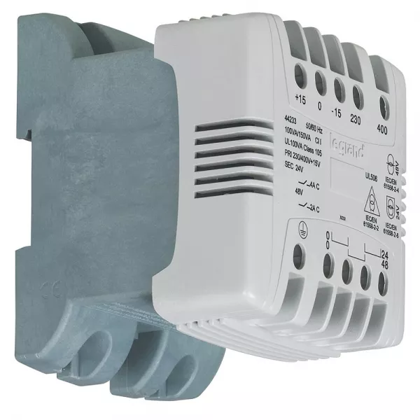 legrand-transformateur de commande et s�curit� � vis -prim 230/400v~/sec 24/48 v -160 va (044234)