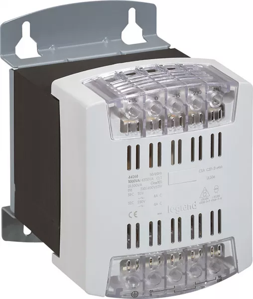 legrand-transformateur de commande et s�paration � vis - prim 460 v/sec 115/230v -1000va (044288)