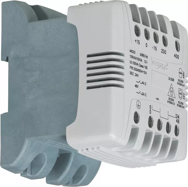 legrand-transformateur de commande et s�paration � vis -prim 230/400v/sec 115/230v-160va (044264)
