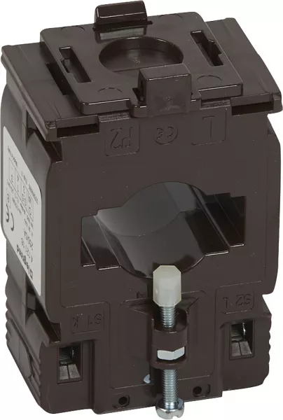 legrand-transformateur de courant ferm� 250/5 pour barre ou c�ble �26mm 3 va (412116)
