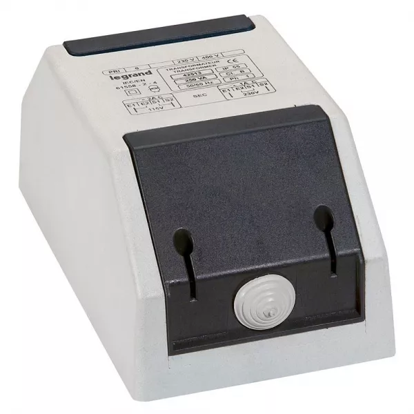 legrand-transformateur de s�curit� monophas� ip55 classe ii prim. 230v~/sec. 12v~ -630va (042765)
