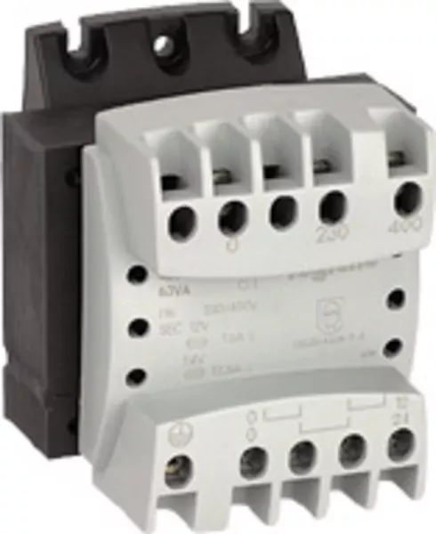legrand-transformateur de s�curit� primaire 230v � 400v et secondaire 12v~ � 24v~ - 40va (042840)