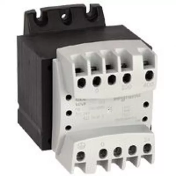 legrand-transformateur de s�curit� primaire 230v � 400v et secondaire 24v~ - 160va (042858)