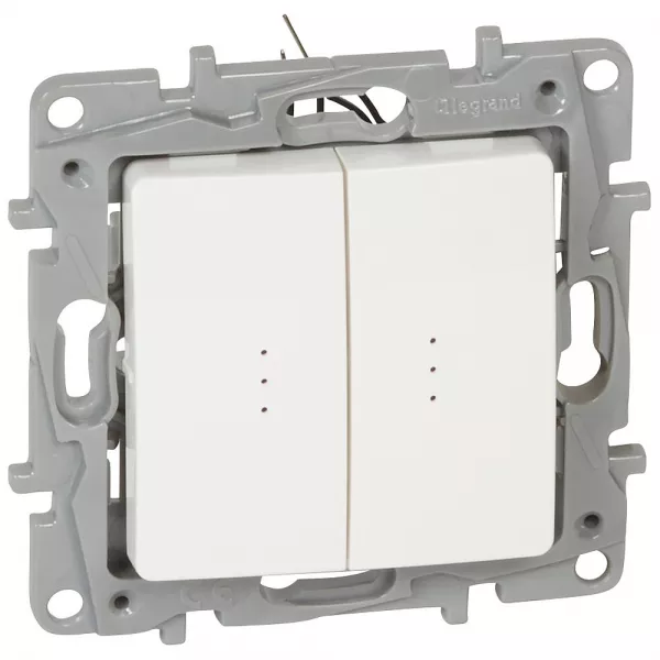legrand-transformeur double lumineux nilo� - finition pur (664714)