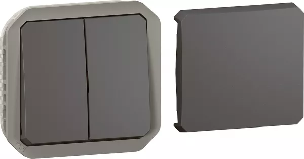 legrand-transformeur r�versible plexo composable anthracite (069800l)