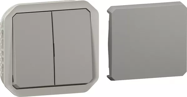 legrand-transformeur r�versible plexo composable gris (069506l)