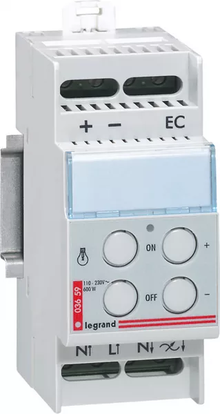 legrand-variateur de lumi�re pour lampes � incandescence et halog�nes - 2 modules din (003659)