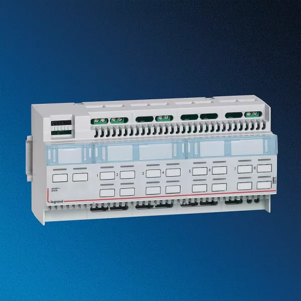 legrand-variateur modulaire dali bus scs 8 voies 16 ballast par voie (002633)