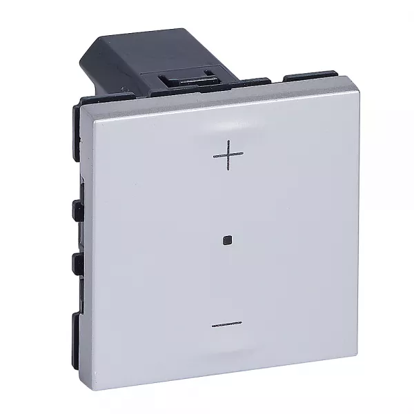 legrand-variateur universel 3 fils 150w led mosaic alu (079208a)
