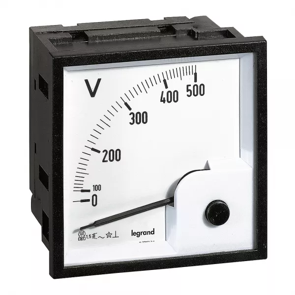 legrand-voltm�tre analogique � f�t carr� - 68x68mm (014661)