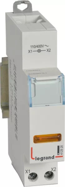 legrand-voyant de signalisation led - jaune - 1 module (092709)