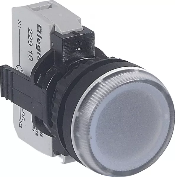 legrand-voyant lumineux osmoz complet ip69 blanc - 12v � 24v alternatif ou continu (023770)