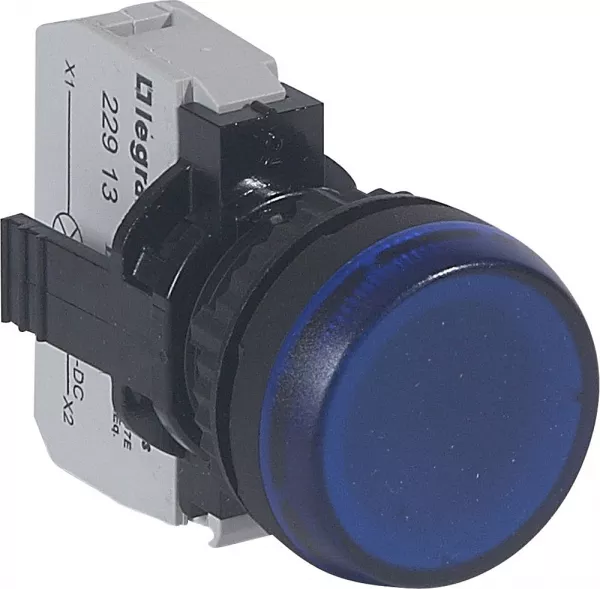 legrand-voyant lumineux osmoz complet ip69 bleu - 12v � 24v alternatif ou continu (023773)