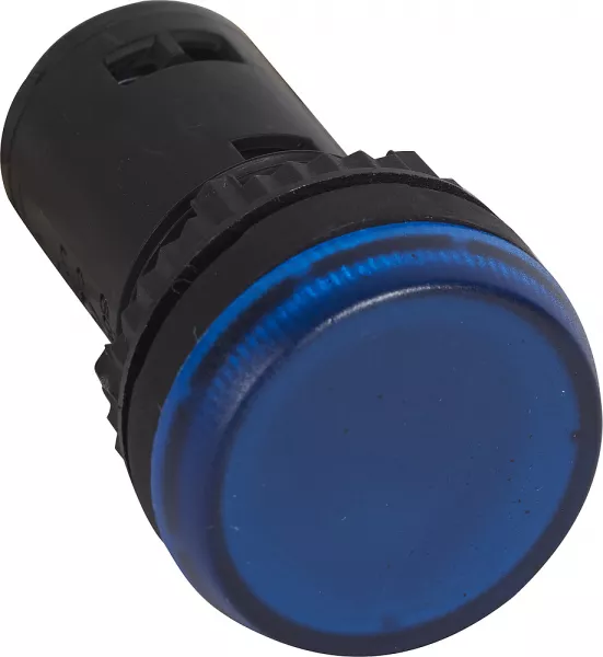 legrand-voyant monobloc avec led int�gr�e ip69 osmoz complet - bleu - 230v~ (024613)