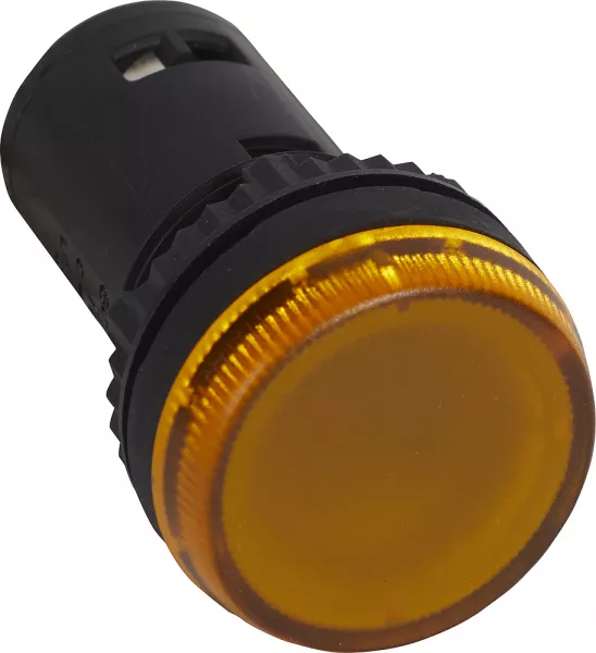 legrand-voyant monobloc avec led int�gr�e ip69 osmoz complet - jaune - 24v~ ou 24v= (024604)