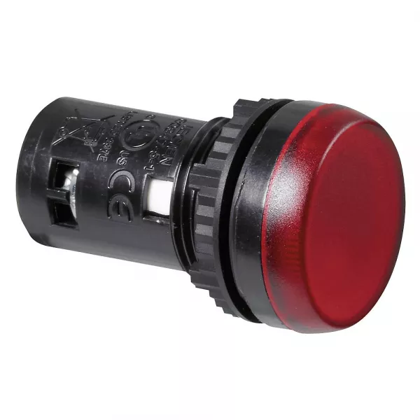 legrand-voyant monobloc avec led int�gr�e ip69 osmoz complet - rouge - 24v~ ou 24v= (024601)