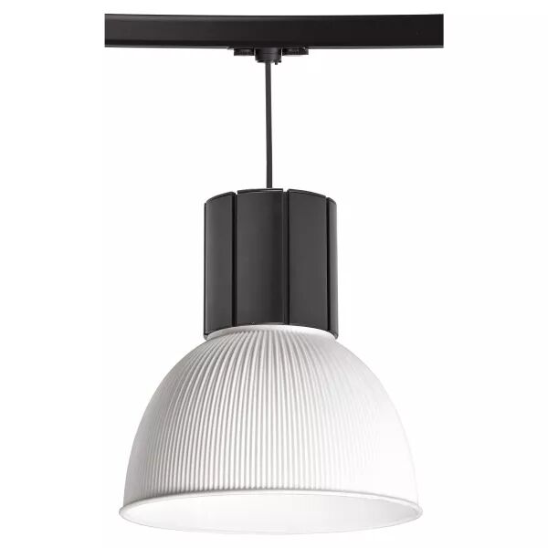 LEXA - Suspension p/Rail 3 all., noir/blanc, LED int�g. 40W 80� 3000K 4000lm (50759)