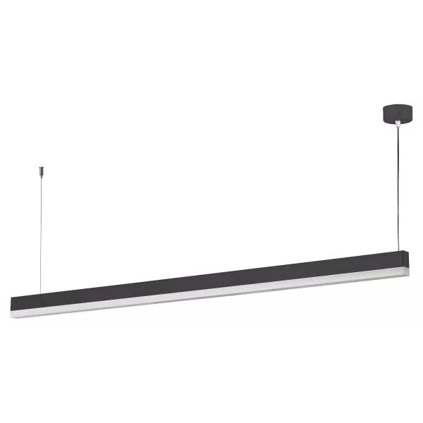 LINEAR - Suspension, 1450mm, noir, LED int�g. 33W 3000K 2500lm (50608)