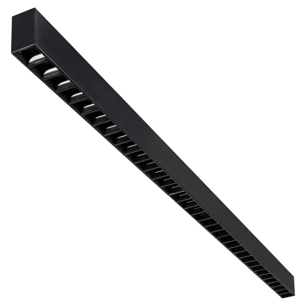 LINEAR 2 - Plafonnier 1,4m UGR16 36W 4000K 2800lm 50000h, noir (51442)