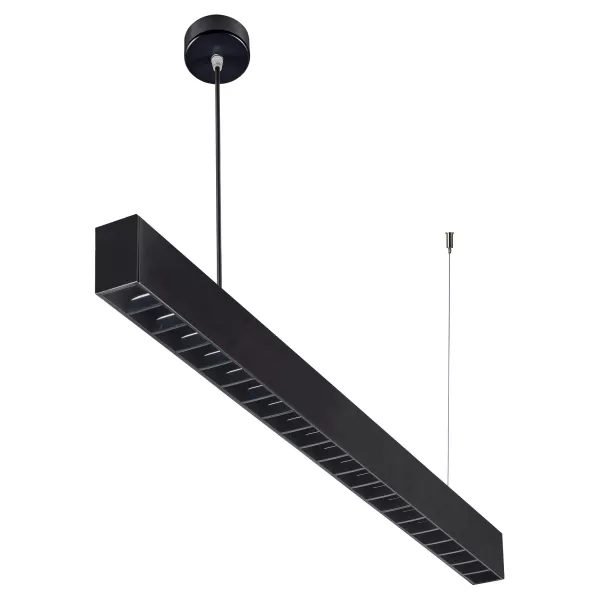 LINEAR 2 - Susp. 0,84m UGR16 22W 3000K 1600lm 50000h, noir (51423)