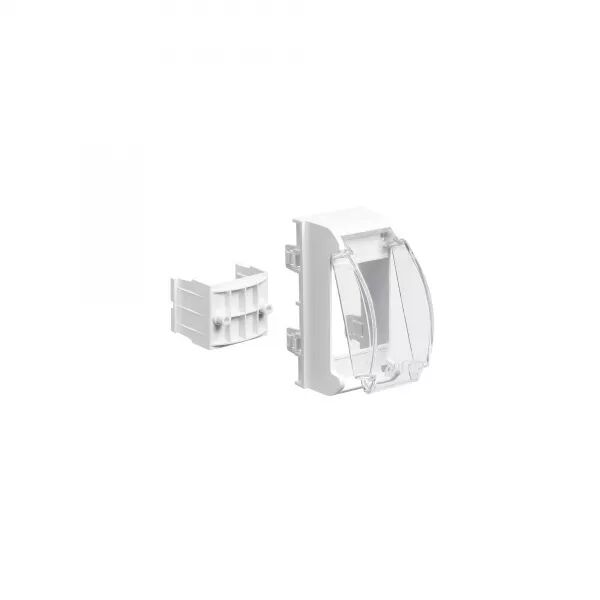 LOGIX 45 - disjoncteur blanc artic - montage direct goulotte - blanc artic