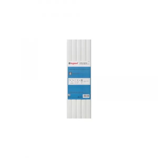 LOT DE 10 CACHE-C�BLES DE SECTION 20X10MM