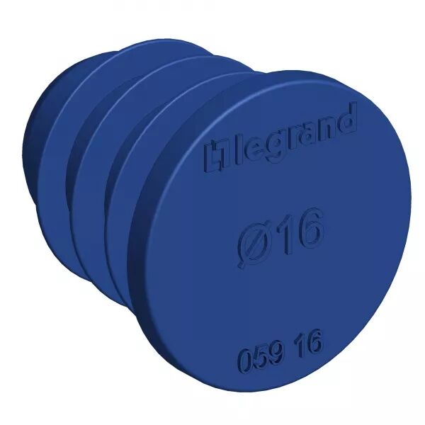 LOT DE 100 BOUCHONS RE - �16MM - IP40 - EN PLASTIQUE