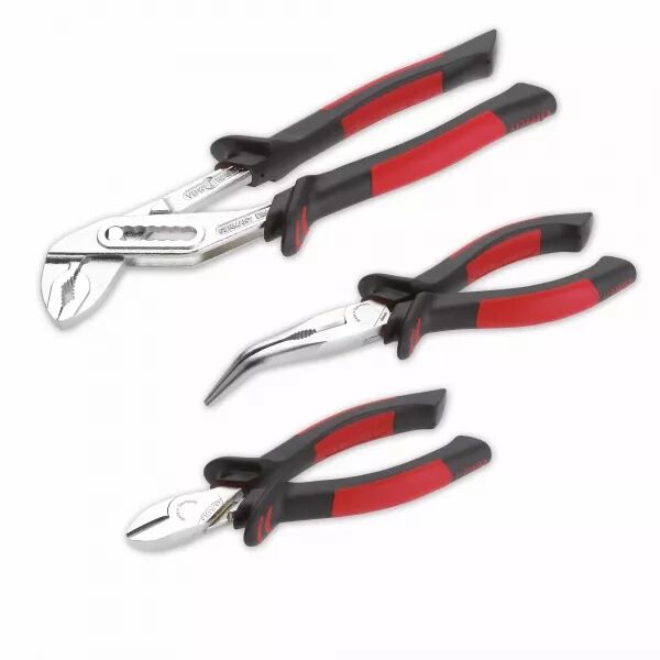 LOT DE 3 PINCES (COUPANTE-� BECS COUD�S-MULTIPRISE)