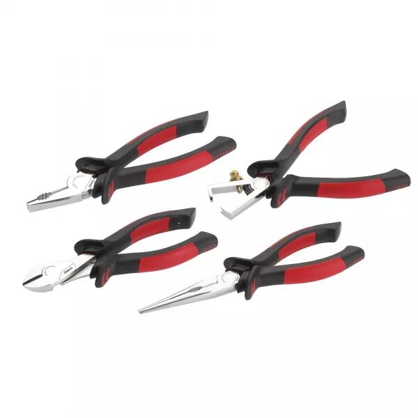 LOT DE 4 PINCES 1000V (COUPANTE-� BECS-UNIVERSELLE-� D�NUDER)