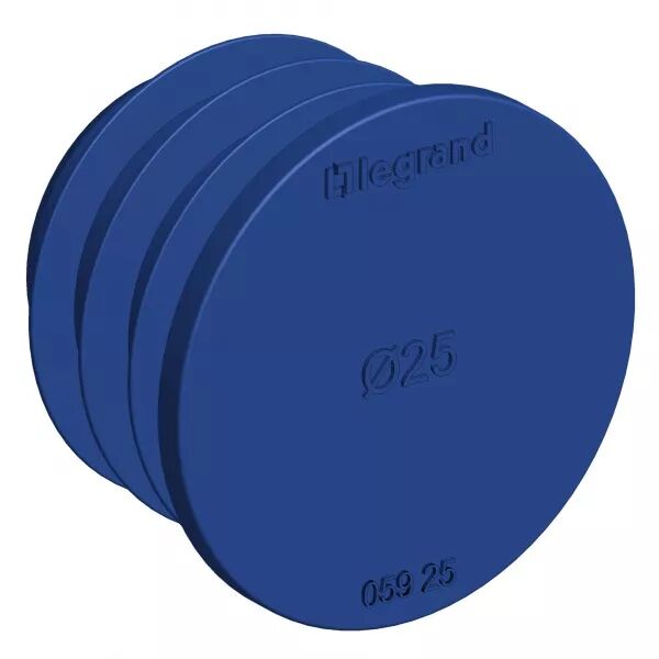 LOT DE 60 BOUCHONS RE - �25MM - IP40 - EN PLASTIQUE