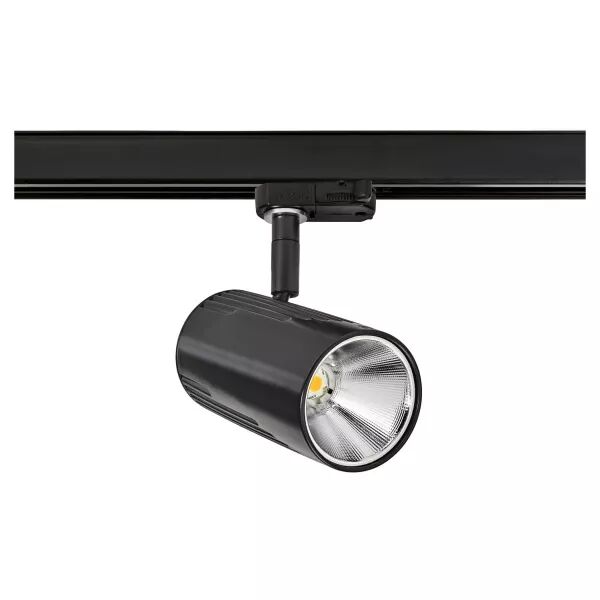 LUMI 023 - Proj. Rail 3 all.023, noir, angle 32�, LED int�g. 19,5W 4000K 1650lm (50199)
