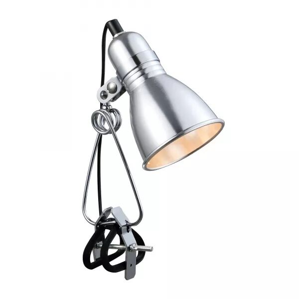 Luminaire � pince - PHOTO - M�tal - Argent -  E27 (59372029)