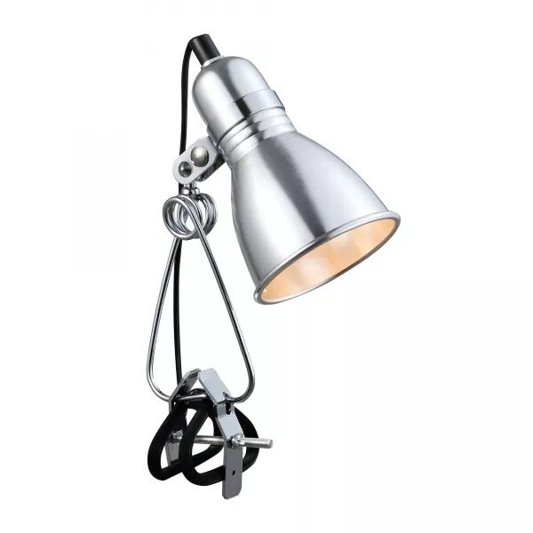 LUMINAIRE � PINCE - PHOTO - M�TAL - ARGENT -  E27
