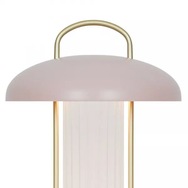 LUMINAIRE NOMADE - MIRANO - M�TAL - ROSE POUDR� - LED MODULE INCL.