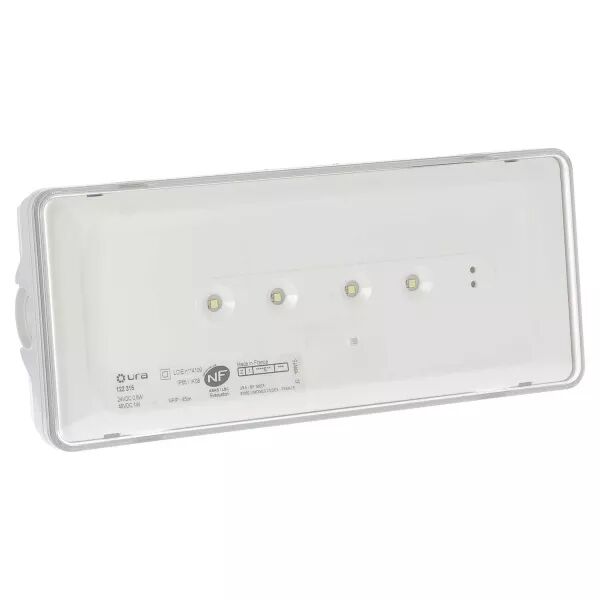 Luminaire pour Source Centrale Urajet �vacuation 24/48 Vdc - 45lumen (122315)