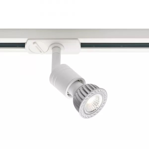 Luminaire sur rail - FR�YALINK - M�tal - Blanc -  GU10 (86119901)
