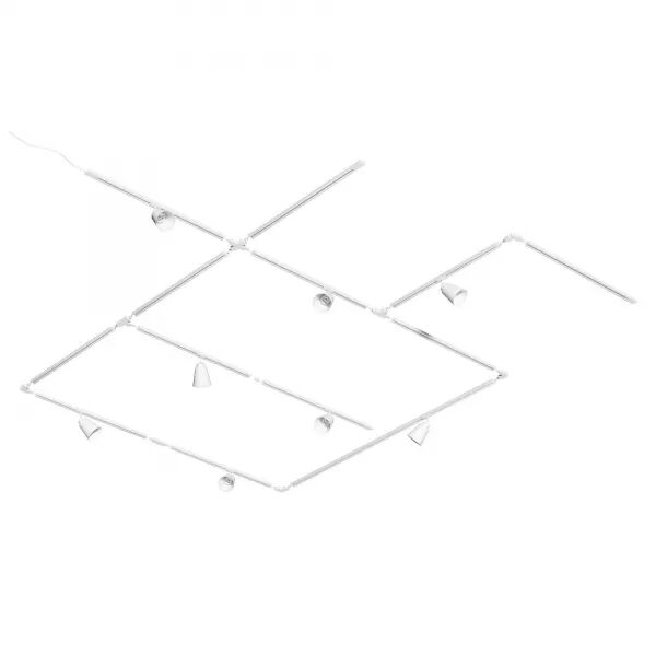 LUMINAIRE SUR RAIL - KONIEKLINK - M�TAL - BLANC -  GU10