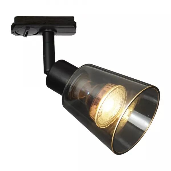 Luminaire sur rail - KONIEKLINK - M�tal - Mat noir -  GU10 (2110629903)