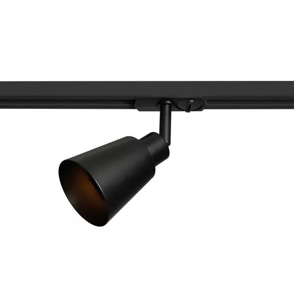 LUMINAIRE SUR RAIL - KONIEKLINK - M�TAL - MAT NOIR -  GU10