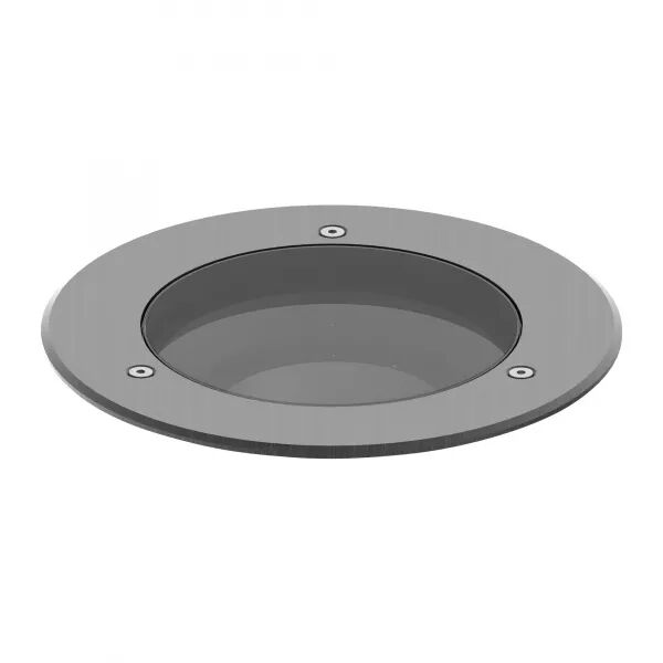 LUMISOL 175 - ENC.SOL EXT. IP67 IK10 ALU NOIR, ROND, LED 9,6W 70� 3000K 1200LM