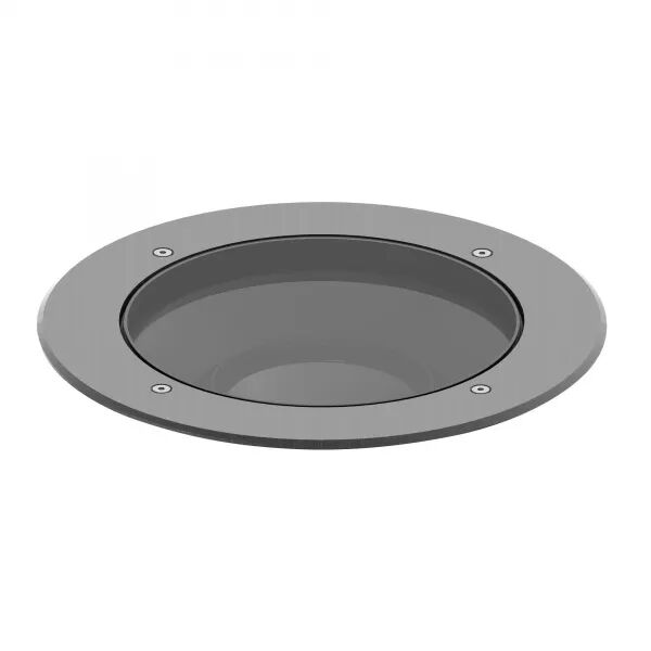 LUMISOL 230 - ENC.SOL EXT. IP67 IK10 ALU NOIR, ROND, LED 19W 15� 3000K 2400LM