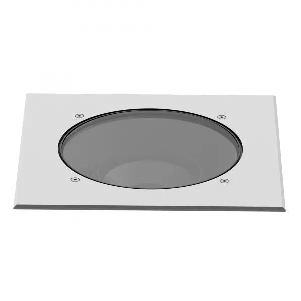 LUMISOL 230 - ENC.SOL EXT. IP67 IK10 INOX 316L, CARR�, LED 19W 15� 3000K 2400LM