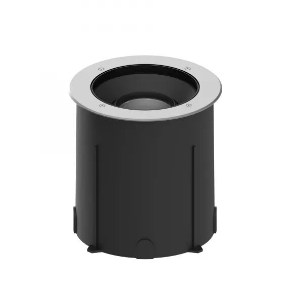 LUMISOL 230 - ENC.SOL EXT. IP67 IK10 INOX 316L, ROND, LED 19W 15� 4000K 2500LM