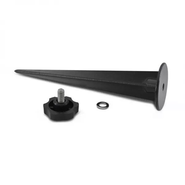LUMOS ACCESS PROJECT PIQUET DE FIXATION ALU NOIR PACK DE 10